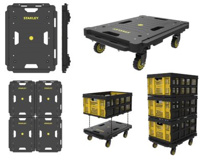 Modułowa, składana platforma z tworzywa STANLEY, nośność 137 kg 7