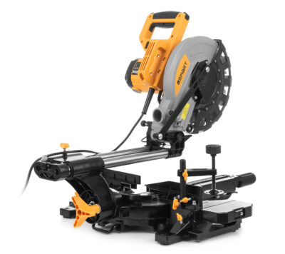 Pilarka ukosowa 2000 W, 254 mm, laser, posuw 7