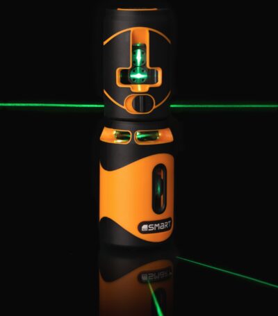 Laser krzyżowo-płaszczyznowy 360°+pion, BOX, zielony, 30m, etui, zestaw 11