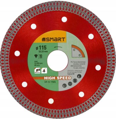 Tarcza diamentowa do gresu HIGH SPEED 115x12mm