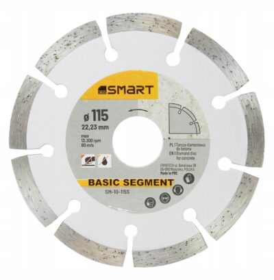 Tarcza diamentowa do betonu BASIC SEGMENT 115/7,5mm