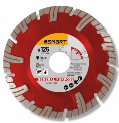 Tarcza diamentowa GENERAL PURPOSE 125mm do gesu