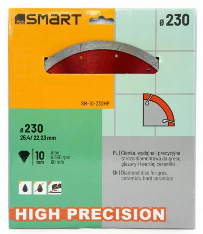 Tarcza diamentowa do gresu HIGH PRECISION 230/10mm 4 Tarcza diamentowa do gresu HIGH PRECISION 230/10mm 3