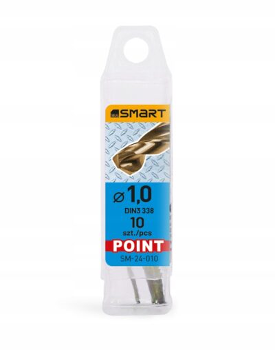 Wiertła do metalu HSS COBALT STEP-TEC 1,0 mm /10 szt/