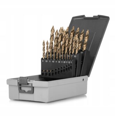 Komplet wierteł HSS COBALT STEP-TEC 25 szt. 1-13 mm
