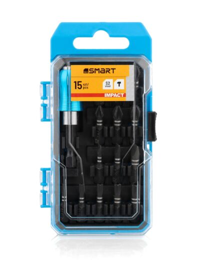 Komplet bitów udarowych PH, PZ, TX, SL+ adapter [15cz.] 5