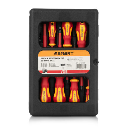 Zestaw wkrętaków VDE, 8 szt., box