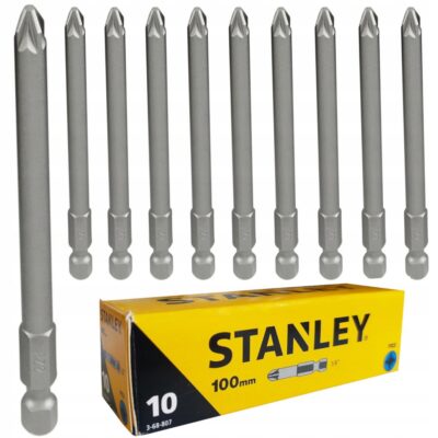 Końcówka 1/4" długa pz2 x 100 mm - 10 szt