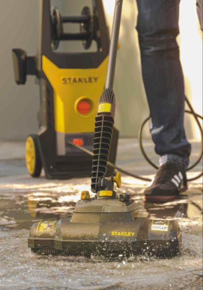MYJKA CIŚNIENIOWA STANLEY 2700W 160bar 850l/h + SZCZOTKA TWIN AQUASWEEPER 15