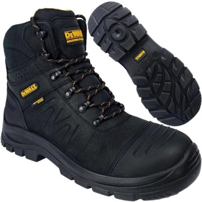 Buty robocze DeWALT Obuwie do pracy ENDEAVOUR S3 Wodoodporne Nubuk Czarne